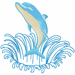 Fishes Embroidery Design 6 Fishes Embroidery Design 6